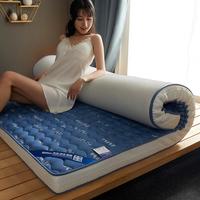 琳豆豆 立体加厚 乳胶记忆棉软垫 5-10cm(含) 90*190cm 蓝色