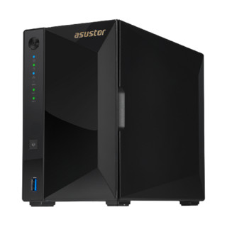 ASUSTOR 爱速特 AS4002T 2盘位NAS (ARMADA-7020、2GB)+AS-T10G 网卡