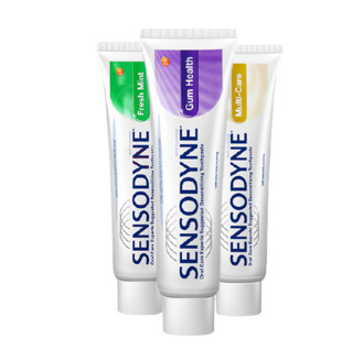 SENSODYNE 舒适达 基础护理系列牙膏套装 (劲速护理+多效护理+牙龈护理+清新薄荷)