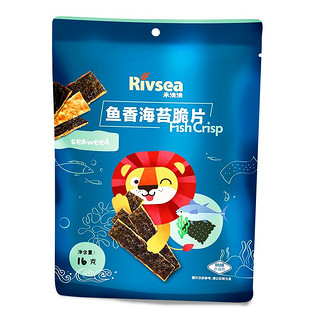 Rivsea 禾泱泱 鱼香海苔脆片 16g