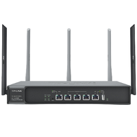 TP-LINK 普联 TL-WVR1300G 5G双频1300M 企业级千兆无线路由器 Wi-Fi 5 黑色