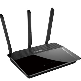 D-Link 友讯 DIR-880L 双频1900M 家用无线路由器 黑色