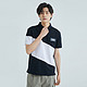 JACK&JONES 杰克琼斯 夏季男士舒适含棉黑白潮polo-shirt221206051