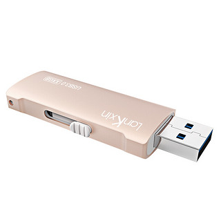 lankxin 兰科芯 K08 USB 3.0 U盘 黑色 64GB USB