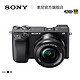 SONY 索尼 Sony/索尼ILCE-6400L(16-50mm) A6400 索尼微单相机 Vlog自拍