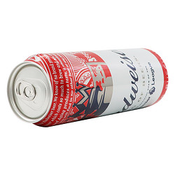 Budweiser 百威 进口百威啤酒568ml*24罐装整箱临期