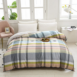 YALU 雅鹿 四季通用床上用品单被套 全棉斜纹被套1.8米双人床被罩单件 200*230cm