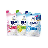 Cow 牛乳石硷 沐浴露补充装 400ml*3袋