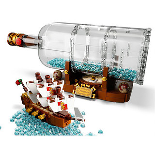 LEGO 乐高 Ideas系列 92177 典藏瓶中船