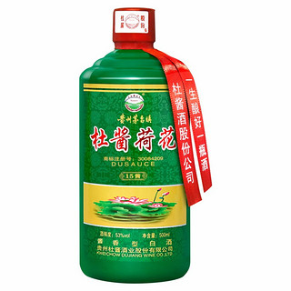 Dusause 杜酱 荷花酒 15酱 53%vol 酱香型白酒 500ml*6瓶 整箱装