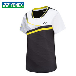 YONEX 尤尼克斯 2021新款羽毛球服速干透气短袖情侣款网球服运动T恤210191BCR