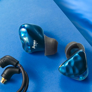 ikko OH1s 2021款 入耳式挂耳式沉积碳纳米圈有线耳机灰色 3.5mm