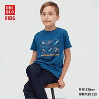 UNIQLO 优衣库 童装男童女童UTMinecraftDungeons印花T恤夏436802我的世界