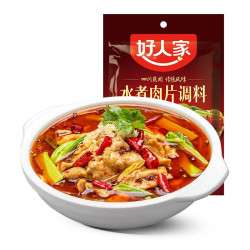 好人家 四川水煮肉片调料包100g*2袋