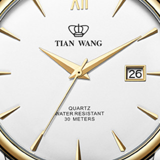 TIAN WANG 天王 沧海系列 40毫米石英腕表 GS3996T.D.S.W