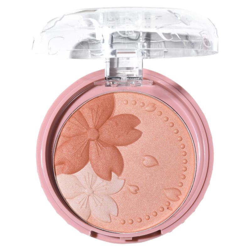 CHIOTURE 稚优泉 樱花三色腮红 #03裸杏色 7.5g