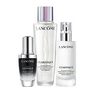 LANCOME 兰蔻 小黑瓶系列+净澈焕肤系列 护肤套装 (极光水150ml+极光乳液75ml+第二代小黑瓶30ml)