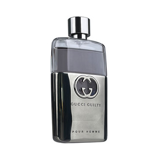 Gucci古驰原罪罪爱淡香水男士持久淡香清新自然木质香调5090ml（90mL、黑色）