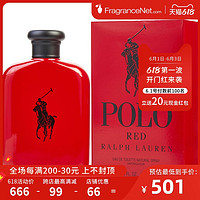 RALPH LAUREN 拉尔夫劳伦 红色马球男士淡香水 EDT 125ml