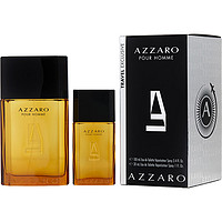 Azzaro 阿莎罗 同名男士(卡门情人)香水套装(EDT 100ml+旅行装EDT