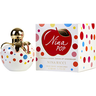 NINA RICCI 丽娜蕙姿 流行乐女士淡香水 EDT 50ml 10周年纪念版