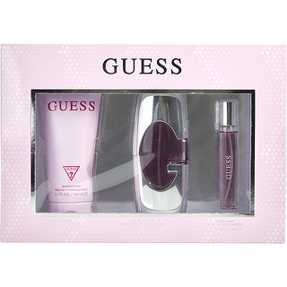 Guess盖尔斯同名女士香水套装香水喷雾75ml+15ml/身体乳200ml