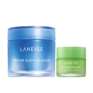 LANEIGE 兰芝 睡眠家族系列面膜唇膜护肤套装