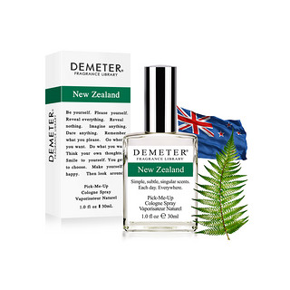 新品Demeter迪蜜特帝门特新西兰男女士香水清新30ml(New Zealand)（30ml、New Zealand-新西兰）