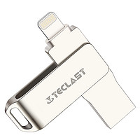 Teclast 台电 魔闪mini系列 USB 3.0 U盘 香槟金 64GB USB/苹果lightning接口双口