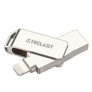 Teclast 台电 魔闪mini系列 USB 3.0 U盘 香槟金 64GB USB/苹果lightning接口双口