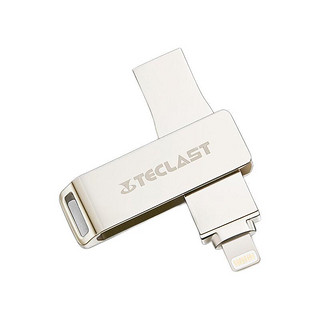 Teclast 台电 魔闪mini系列 USB 3.0 U盘 香槟金 64GB USB/苹果lightning接口双口