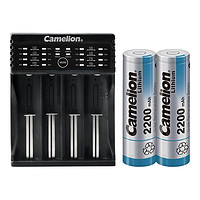 Camelion 飛獅 LBC-321 18650鋰電池 2200mAh 充電套裝 2粒裝