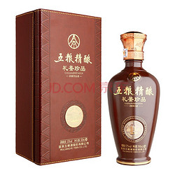 WULIANGYE 五粮液 52度 五粮精酿 礼鉴珍品  浓香型白酒 500ml*6 整箱装