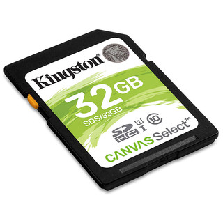 Kingston 金士顿 SDS SD存储卡 32GB (UHS-I  V10 U1 A1)