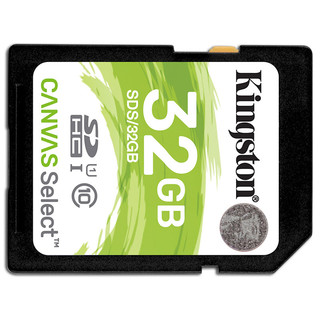 Kingston 金士顿 SDS SD存储卡 32GB (UHS-I  V10 U1 A1)