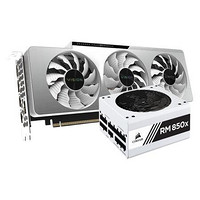 GIGABYTE 技嘉 GeFore RTX 3080Ti VISION OC 雪鹰 24GB 显卡+海盗船CX750F电源