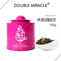 DoubleMiracle锡兰红茶水果调味罐装100g