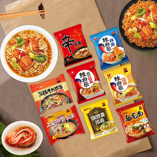 NONGSHIM 农心 经典8连包 农心拉面 8口味 968g