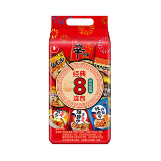 NONGSHIM 农心 经典8连包 农心拉面 8口味 968g