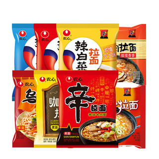 NONGSHIM 农心 经典8连包 农心拉面 8口味 968g