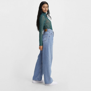 Levi's 李维斯 女士阔腿牛仔长裤 36725-0003 牛仔浅蓝 25/29