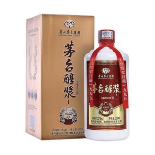 商品moutai茅台醇浆1999封藏52vol兼香型白酒500ml单瓶装