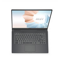 MSI 微星 新世代 Modern 15 15.6英寸轻薄本（R7-5700U、8GB、512GB）