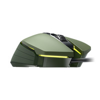 Dareu 达尔优 EM915R 有线鼠标 6000DPI 军绿色