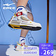 ERKE 鸿星尔克 滑板鞋2020秋季新品奇弹情侣高帮板鞋男 11120301529 橡芽白/淡灰蓝 42