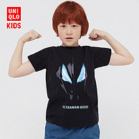 UNIQLO 优衣库 童装亲子装(UT)ULTRAMAN印花T恤(奥特英雄 夏季短袖)438162