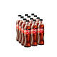 PLUS会员：Coca-Cola 可口可乐 碳酸饮料   500ml*12瓶