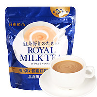 有券的上：ROYAL MILK TEA 日东红茶 皇家经典原味速溶奶茶粉 280g
