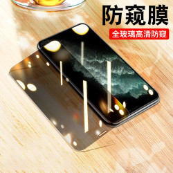 Smorss 2片装-苹果11PRO/X/XS钢化膜防窥 iPhone11pro/x/xs手机膜 通用非全屏覆盖手机保护膜