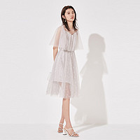 VERO MODA 320361014 女士波点网纱连衣裙